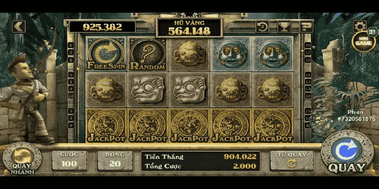 Thám Hiểm Trò Chơi Nổ Hũ Rừng Xanh Tại Fastgame888 Săn Kho Báu Khủng